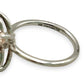 NZGD | 10ct Whtie Gold MICHAEL HILL Whispering Petal Diamond Ring Size O
