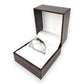 NZGD | 10ct White Gold Minimalist Pureline Band Ring Size Z