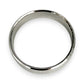 NZGD | 10ct White Gold Minimalist Pureline Band Ring Size Z
