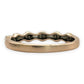 NZGD | 10ct Rose Gold MICHAEL HILL Rosewave Diamond Band Size O