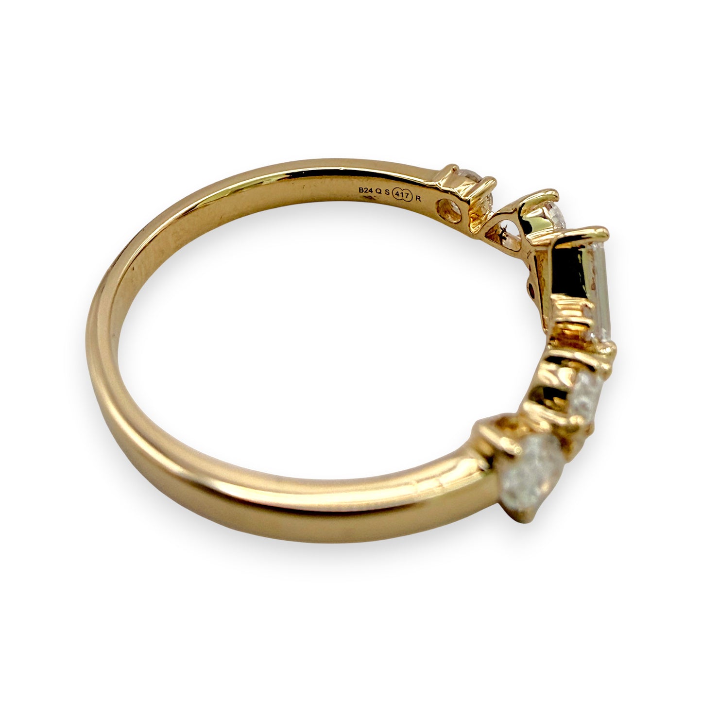 NZGD | 10ct Gold Auric Mosaic Ring Q