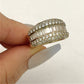 NZGD | 10ct Gold Celestial Beam Ring Size O