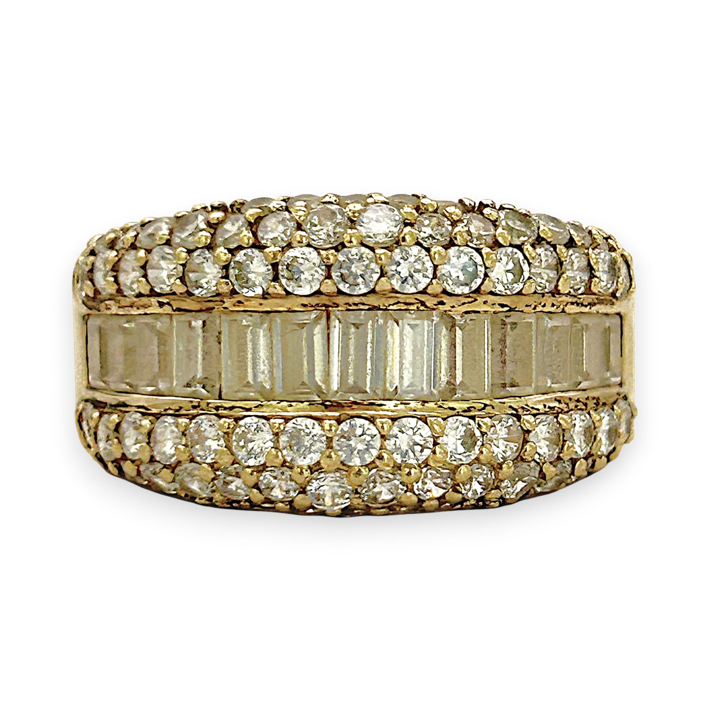 NZGD | 10ct Gold Celestial Beam Ring Size O