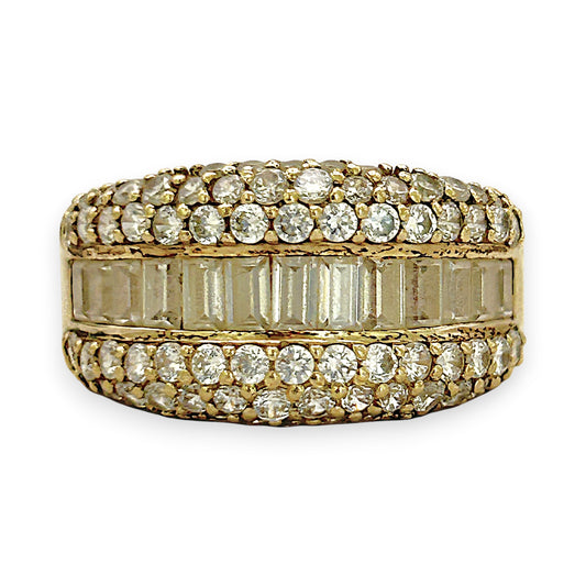 NZGD | 10ct Gold Celestial Beam Ring Size O