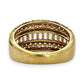 NZGD | 10ct Gold Celestial Beam Ring Size O