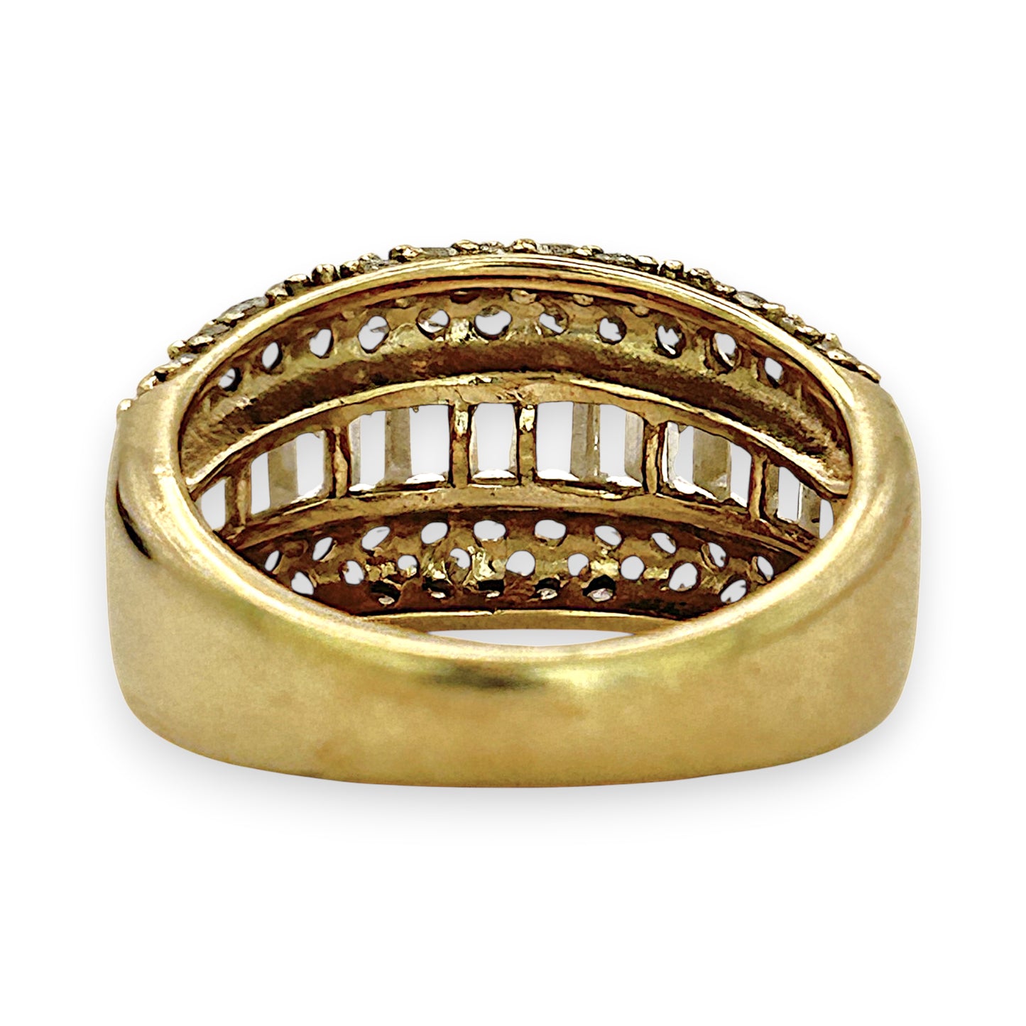 NZGD | 10ct Gold Celestial Beam Ring Size O