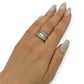 NZGD | 10ct Gold Celestial Beam Ring Size O