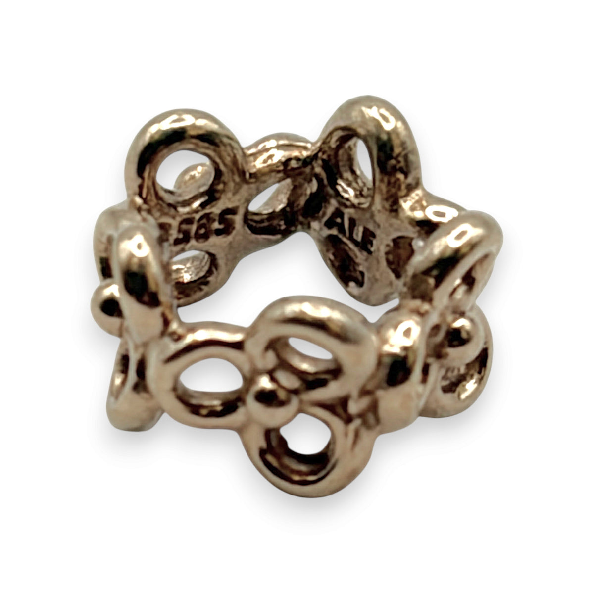 NZGD | 14ct Gold Pandora Trinity Spacer Charm