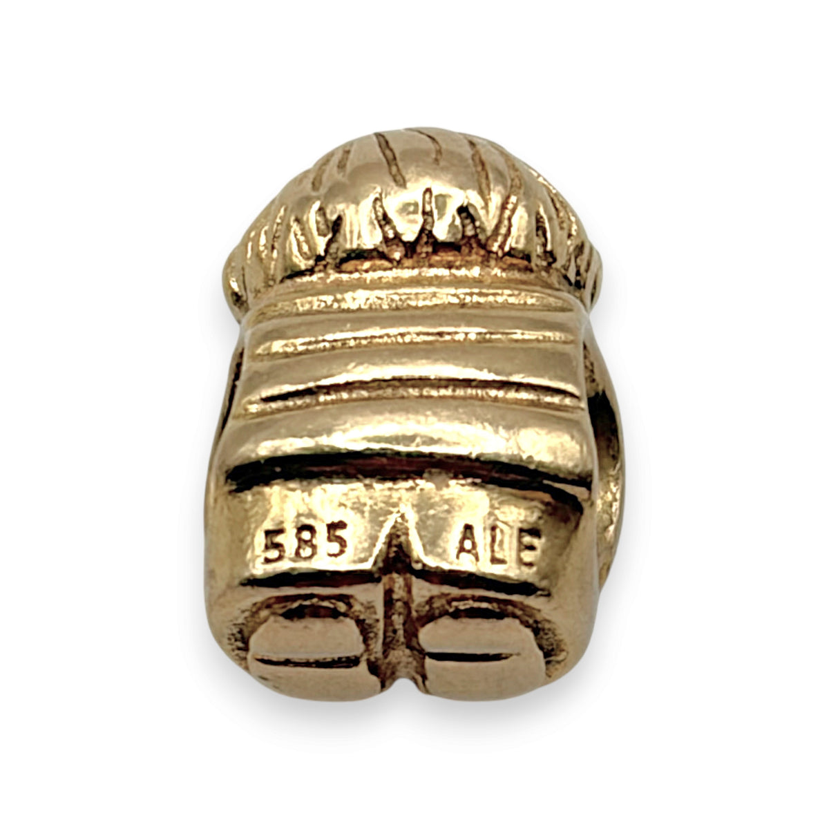 NZGD | 14ct Gold Pandora Bead Charm - Boy