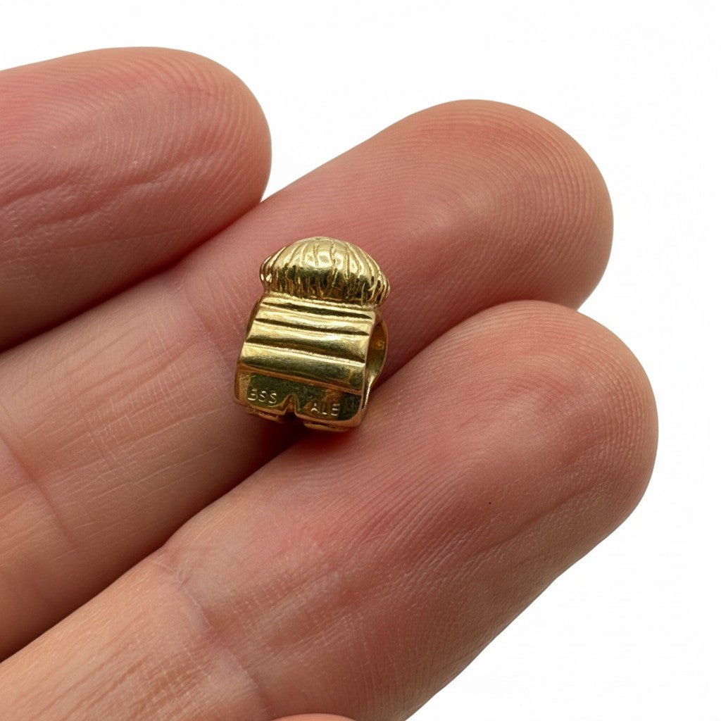 NZGD | 14ct Gold Pandora Bead Charm - Boy