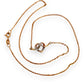 NZGD | 14ct Gold Eternal Heart Diamond Necklace 41cm