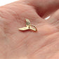 NZGD | 14K Gold Pacific Spirit Whale Tail Pendant 11.5cm