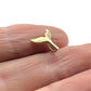 NZGD | 14K Gold Pacific Spirit Whale Tail Pendant 11.5cm