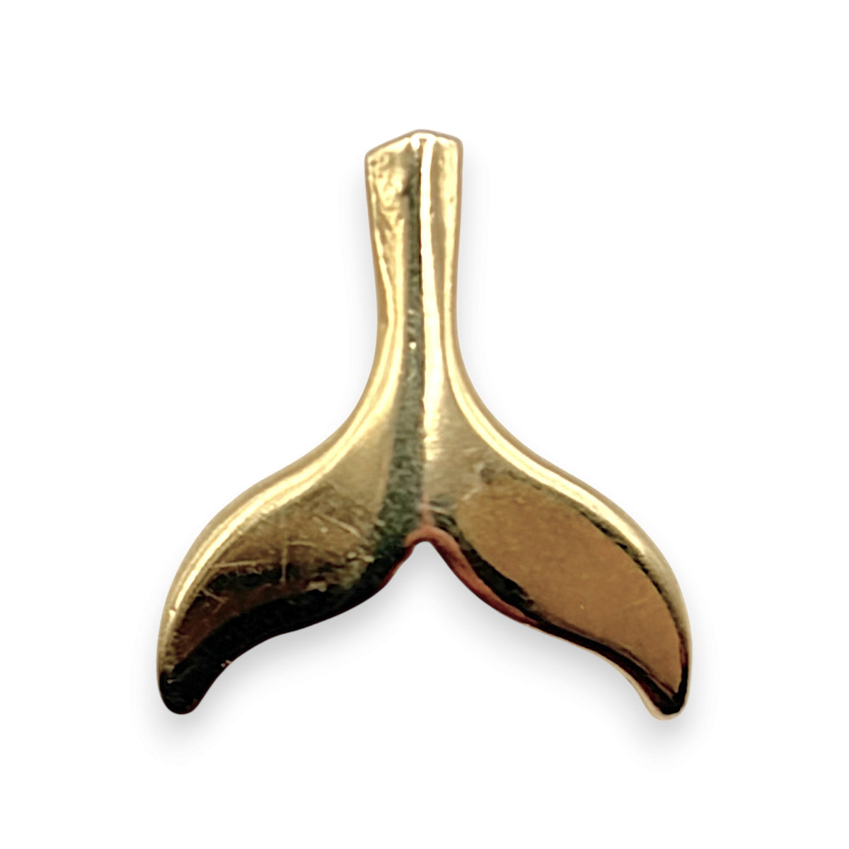 NZGD | 14K Gold Pacific Spirit Whale Tail Pendant 11.5cm