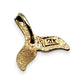 NZGD | 14K Gold Pacific Spirit Whale Tail Pendant 11.5cm