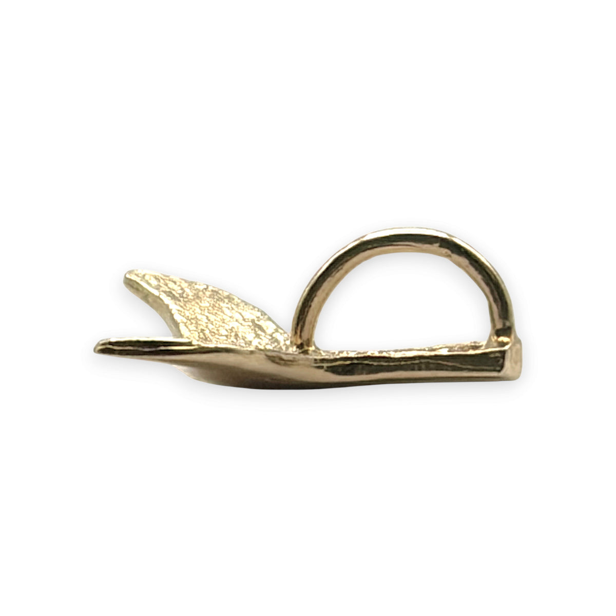 NZGD | 14K Gold Pacific Spirit Whale Tail Pendant 11.5cm