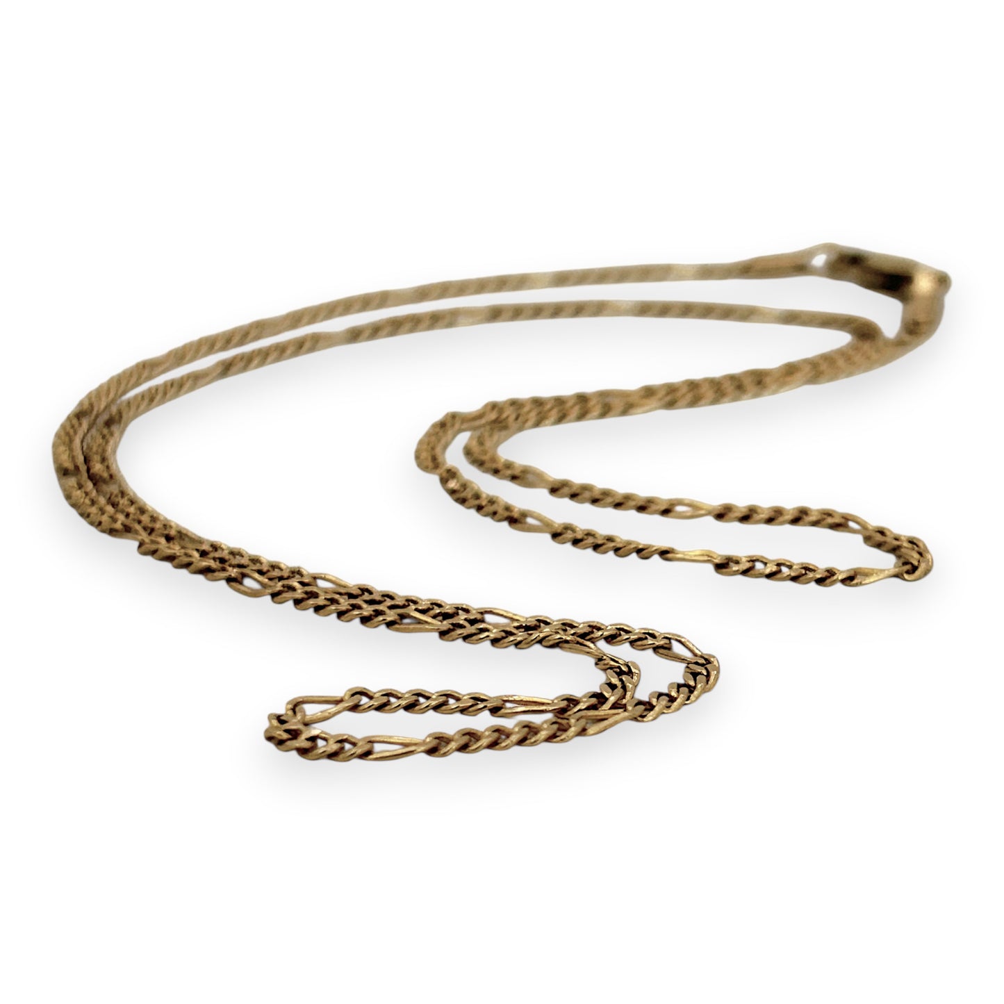 NZGD | 14ct Gold Minimalist Everyday Figaro Chain 45cm