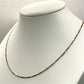 NZGD | 14ct Gold Minimalist Everyday Figaro Chain 45cm