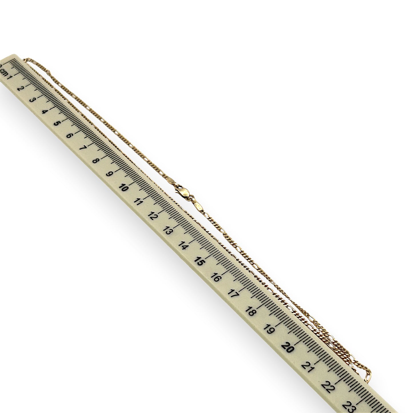 NZGD | 14ct Gold Minimalist Everyday Figaro Chain 45cm