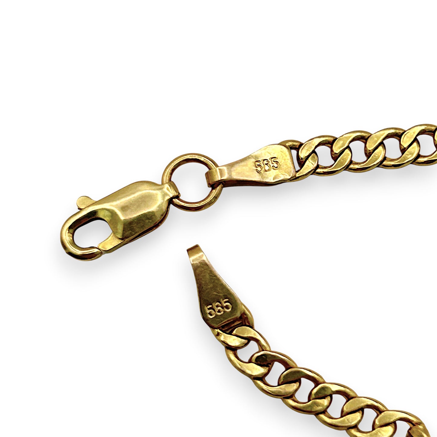 NZGD | 14ct Gold Sleekline Curb Chain 49cm
