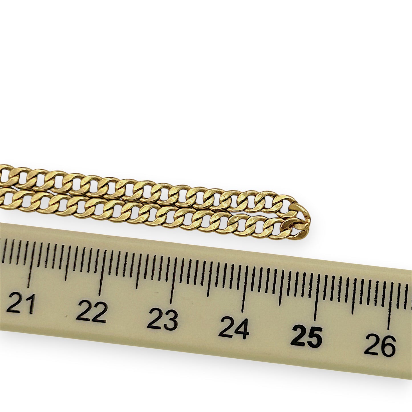 NZGD | 14ct Gold Sleekline Curb Chain 49cm