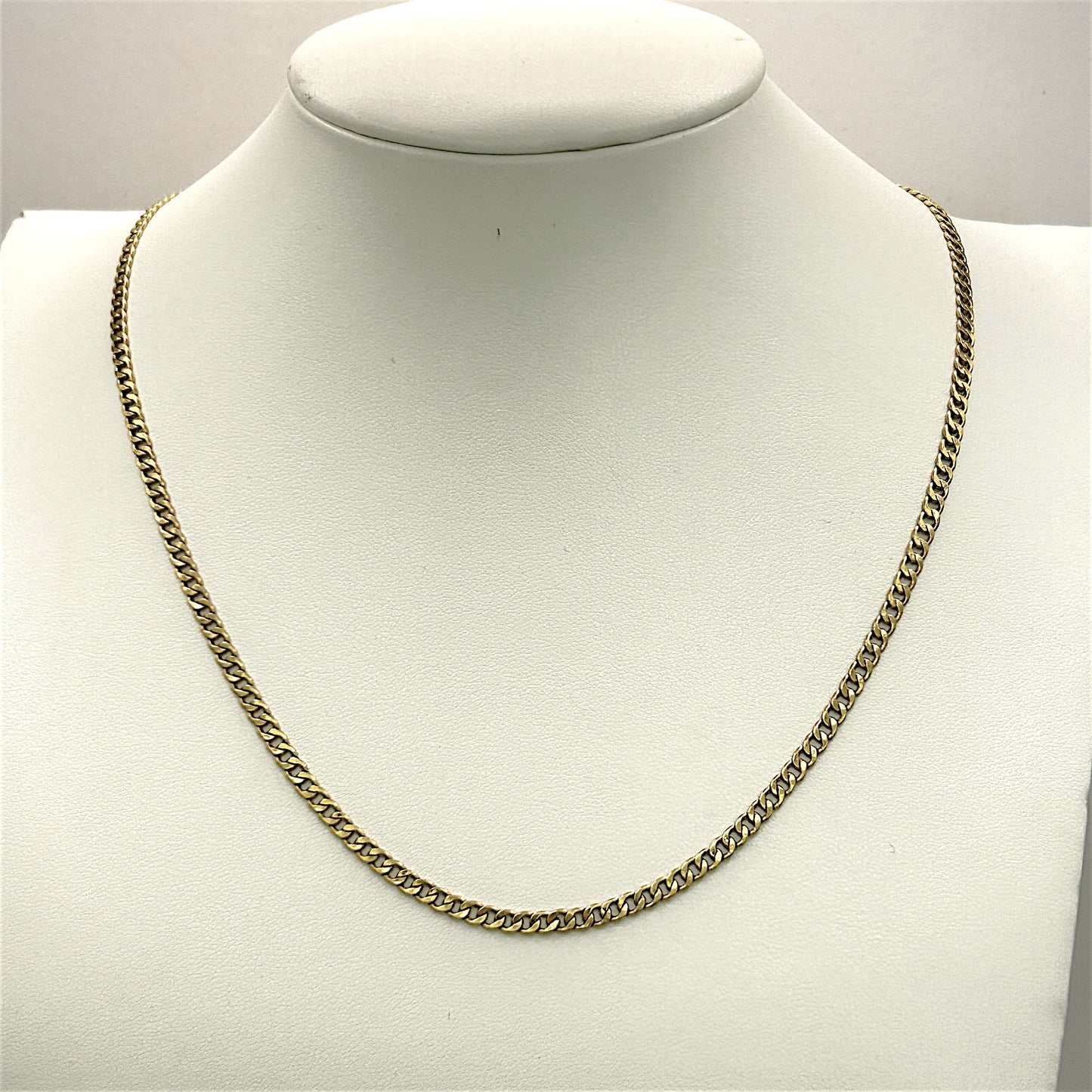 NZGD | 14ct Gold Sleekline Curb Chain 49cm