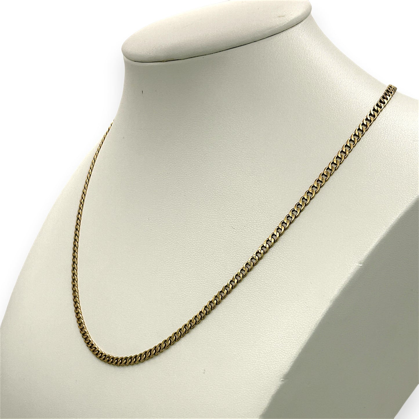 NZGD | 14ct Gold Sleekline Curb Chain 49cm