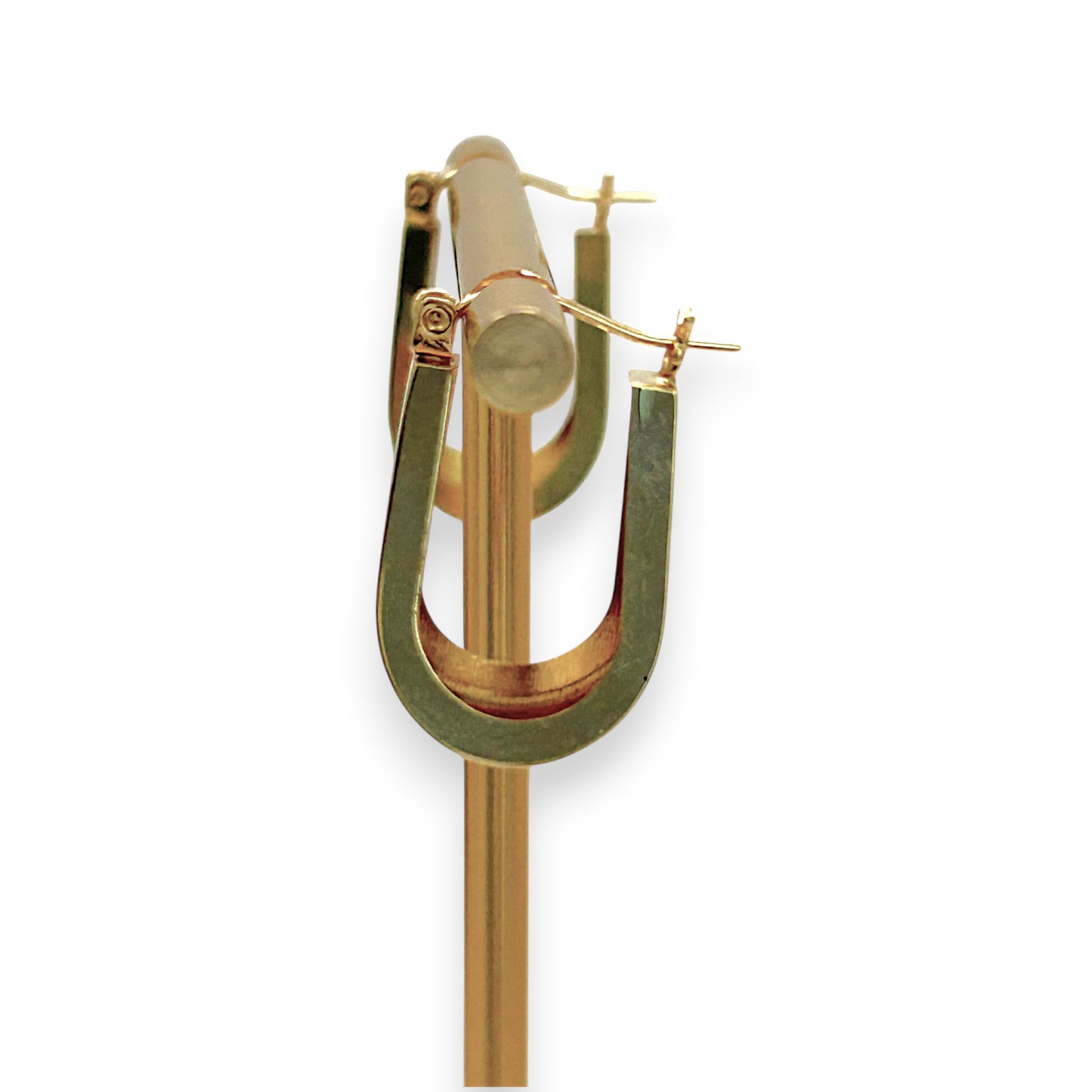 NZGD | 14ct Gold Opulent Aurora Geo Hoops 22.0mm