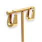 NZGD | 14ct Gold Opulent Aurora Geo Hoops 22.0mm