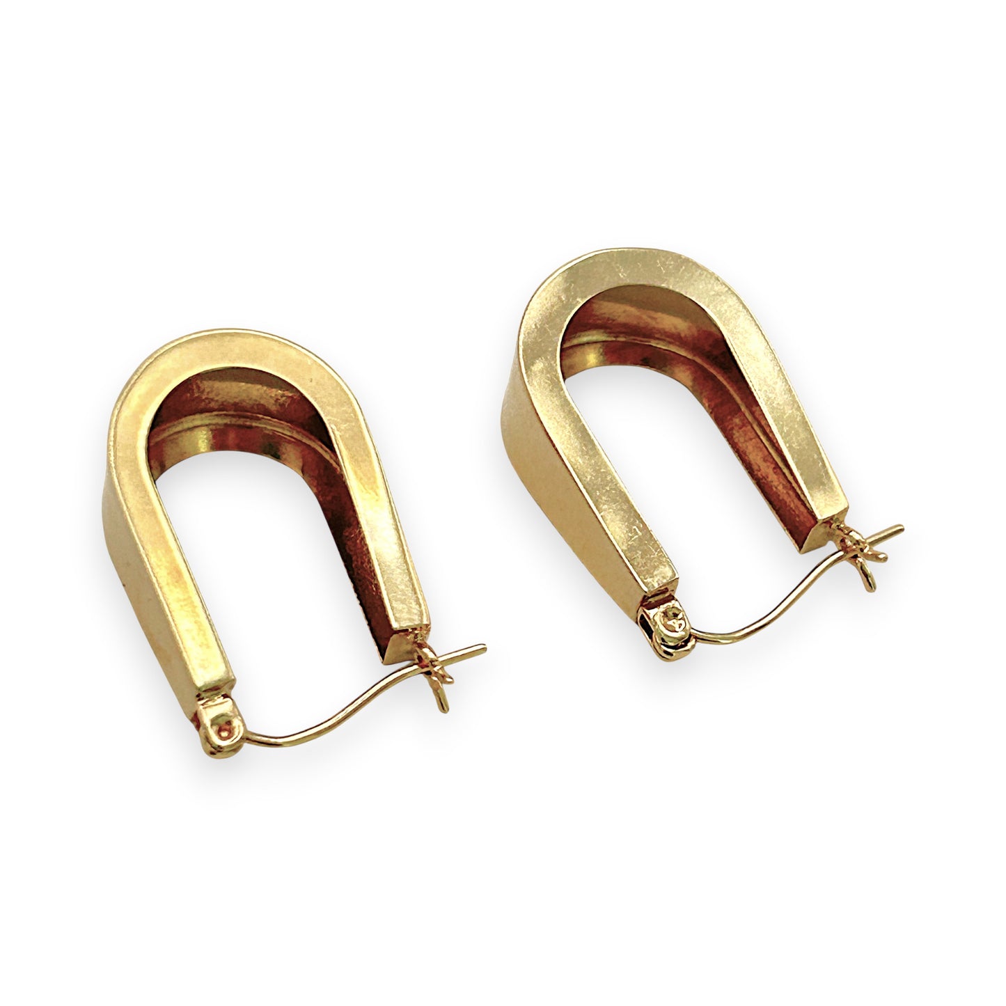 NZGD | 14ct Gold Opulent Aurora Geo Hoops 22.0mm