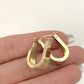 NZGD | 14ct Gold Opulent Aurora Geo Hoops 22.0mm