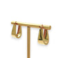 NZGD | 14ct Gold Opulent Aurora Geo Hoops 22.0mm
