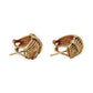 NZGD | 14ct Gold Opulent Weave & Diamond Hoops 21.5mm
