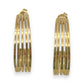 NZGD | 14ct Gold Urban Luxe J‑Curve Earrings