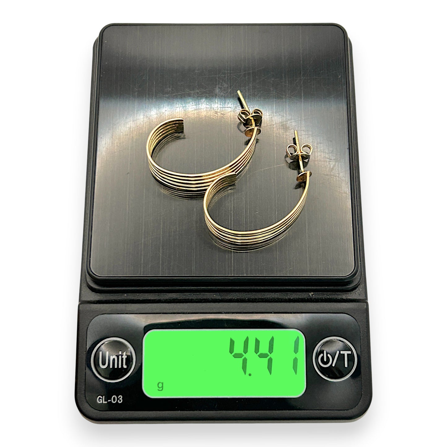 NZGD | 14ct Gold Urban Luxe J‑Curve Earrings
