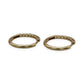 NZGD | 14ct Gold Aurelia Diamond 0.25ct Huggies 17.6mm