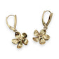 NZGD | 14ct Gold Auric Petal Dangle Earrings