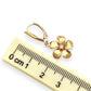 NZGD | 14ct Gold Auric Petal Dangle Earrings