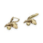 NZGD | 14ct Gold Auric Petal Dangle Earrings