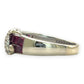 NZGD | 14ct White Gold Scarlet Monarch Ruby Ring Size M