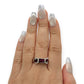 NZGD | 14ct White Gold Scarlet Monarch Ruby Ring Size M