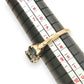 NZGD | 14ct R/W Gold Sapphire Trio Diamond Band Valuation $6,700