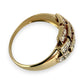 NZGD | 14ct Gold Majestic Lattice Ring Size Q