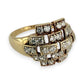 NZGD | 14ct Gold Majestic Lattice Ring Size Q