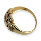 NZGD | 14ct Gold Majestic Lattice Ring Size Q