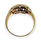 NZGD | 14ct Gold Majestic Lattice Ring Size Q