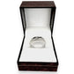 NZGD | 14ct White Gold Cascade Sparkle Band Ring Size O