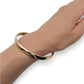 9ct Gold Solid Heavy Bangle, Inner Diameter 6.57cm, Valuation $9,350. R # 274