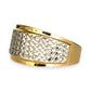 NZGD | 14ct Gold Two‑Tone Diamond‑Cut Band