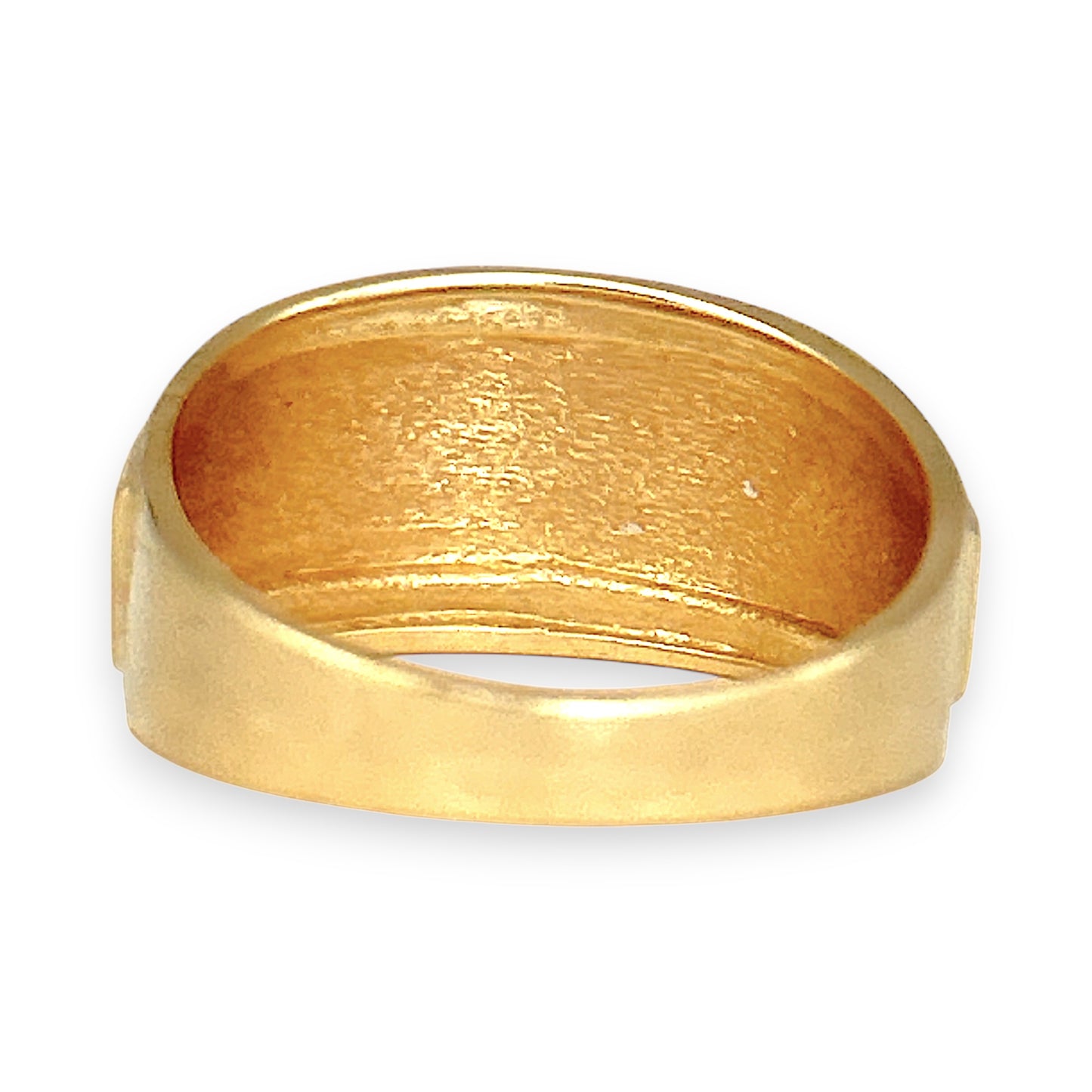 NZGD | 14ct Gold Two‑Tone Diamond‑Cut Band